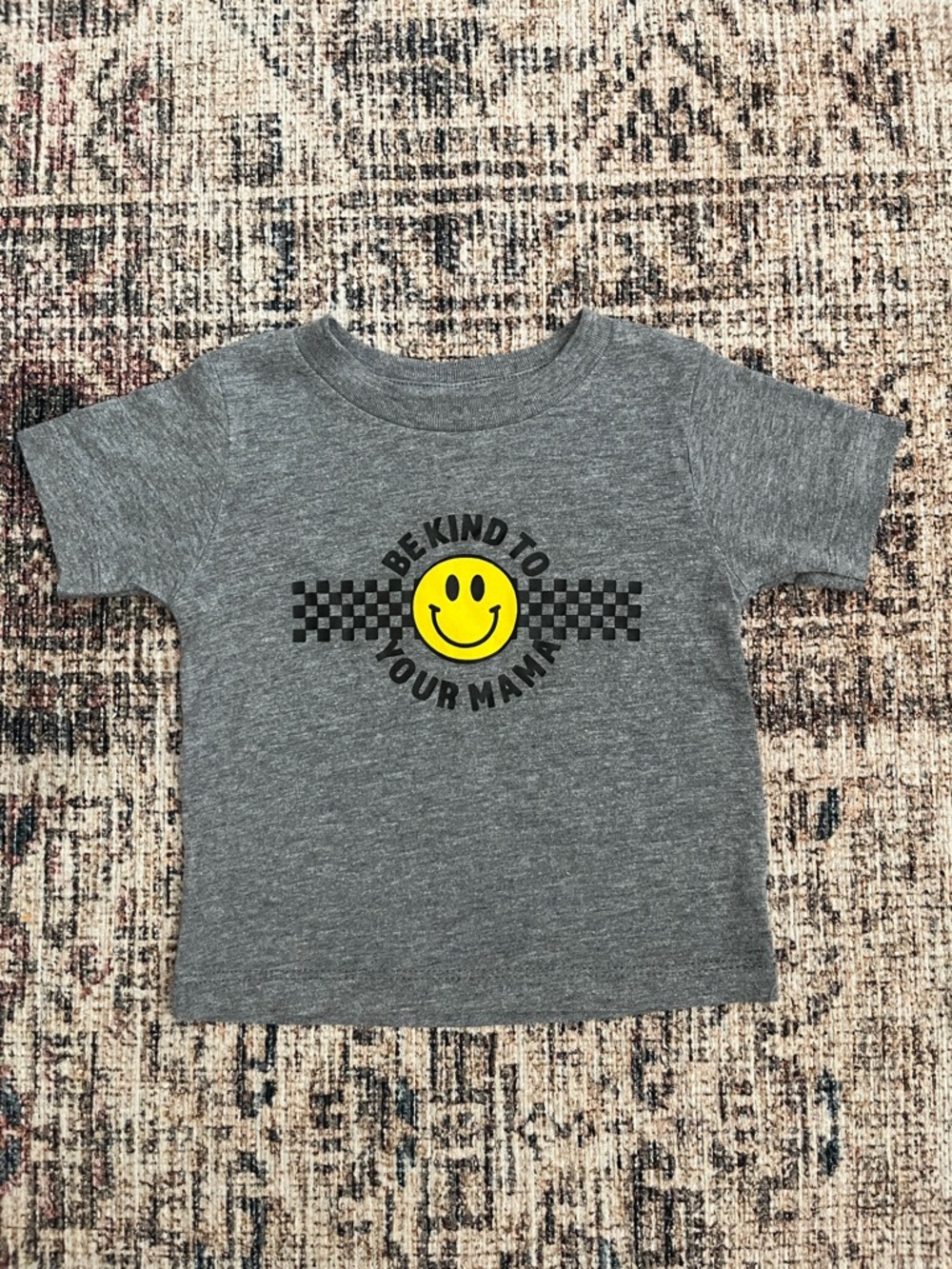 Portage and Main Kids' Heather Gray Tee